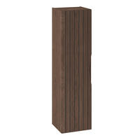 ZÁVESNÁ SKRINKA Siena Drevo a čierna farba - čierna, kompozitné drevo (34.5/130/31.8cm) - Petits-meubles