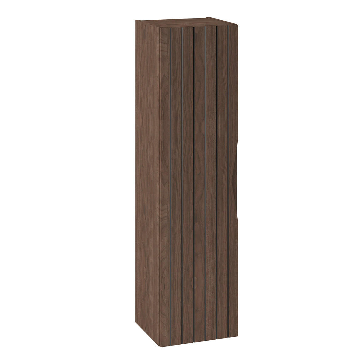 BADMÖBEL 60.6cm Siena 2er-Set Holz und Schwarz - Schwarz, Holzwerkstoff (60.6/52.2/46.5cm) - Petits-meubles