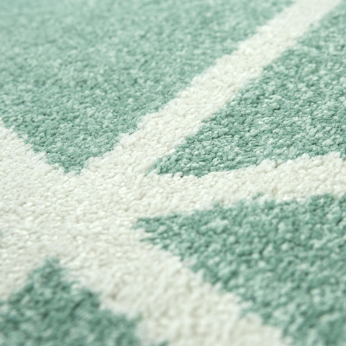 KURZFLORTEPPICH 60/100 cm Stella 401 - Grün, Textil (60/100cm) - Paco Home