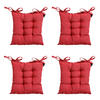 SITZKISSEN Panama 46/46 cm 4er-Set - Rot, Textil (46/6/46cm) - Madison