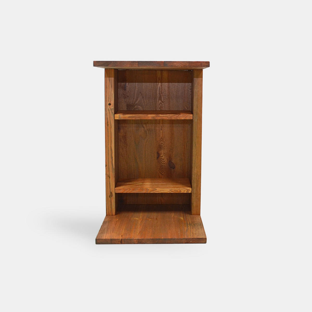 BEISTELLTISCH für den Laptop aus Eichenholz - Eichefarben, Holz (50/40/65cm) - Rawood Furniture