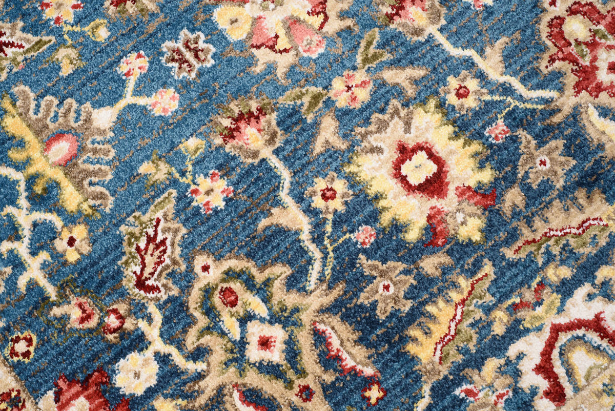 TEPPICH RIVIOLI Blau 240/330 cm - Blau, Textil (240/330cm) - Tapiso