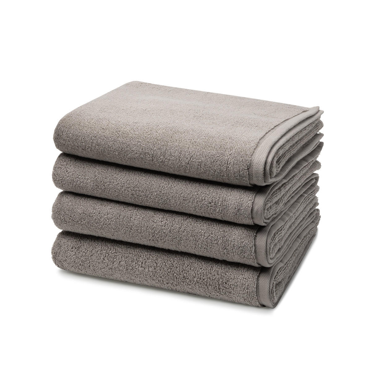 HANDTUCH Sensual Skin 4er-Set - Grau, Textil (50/100cm) - Ross