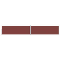 SEITENMARKISE Ausziehbar Braun 200x1200 cm - Braun, Textil (1200/200/1200cm) - furnicato