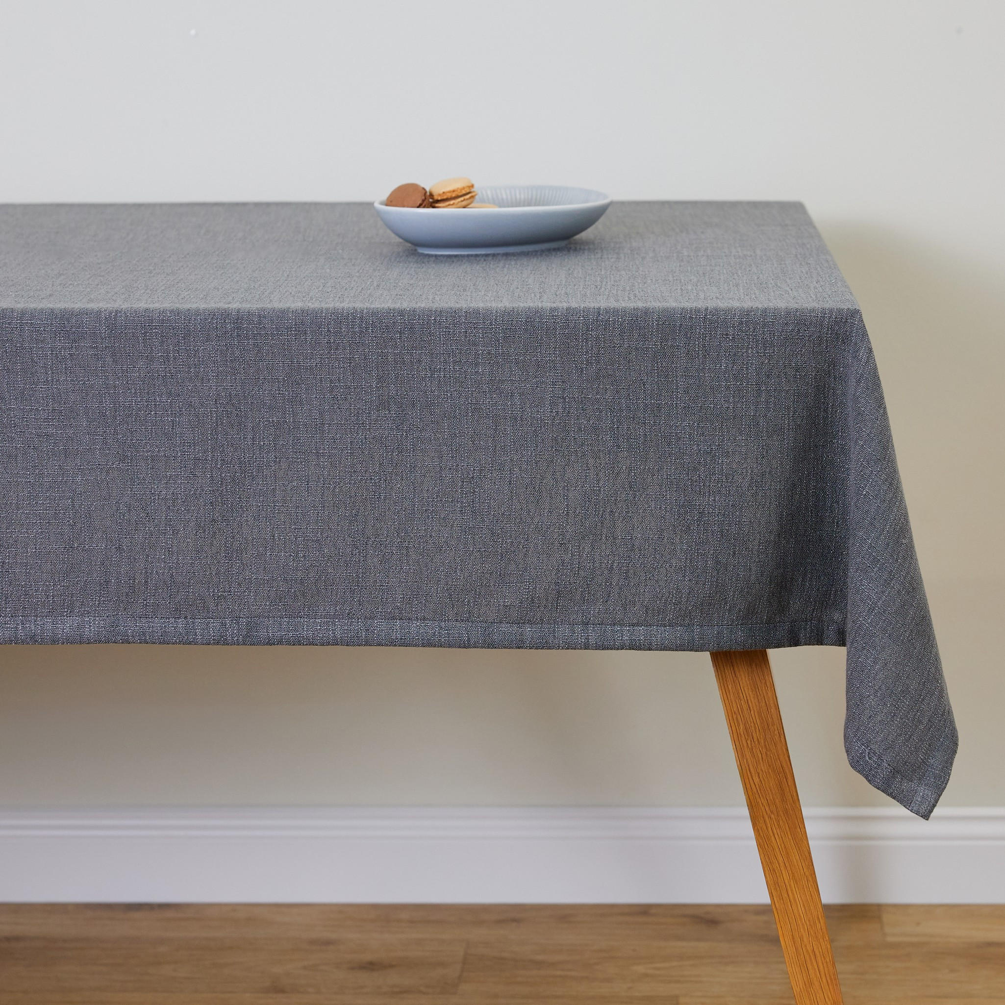 TISCHDECKE Clifden - Grau, Textil (180/130/1cm) - home&you