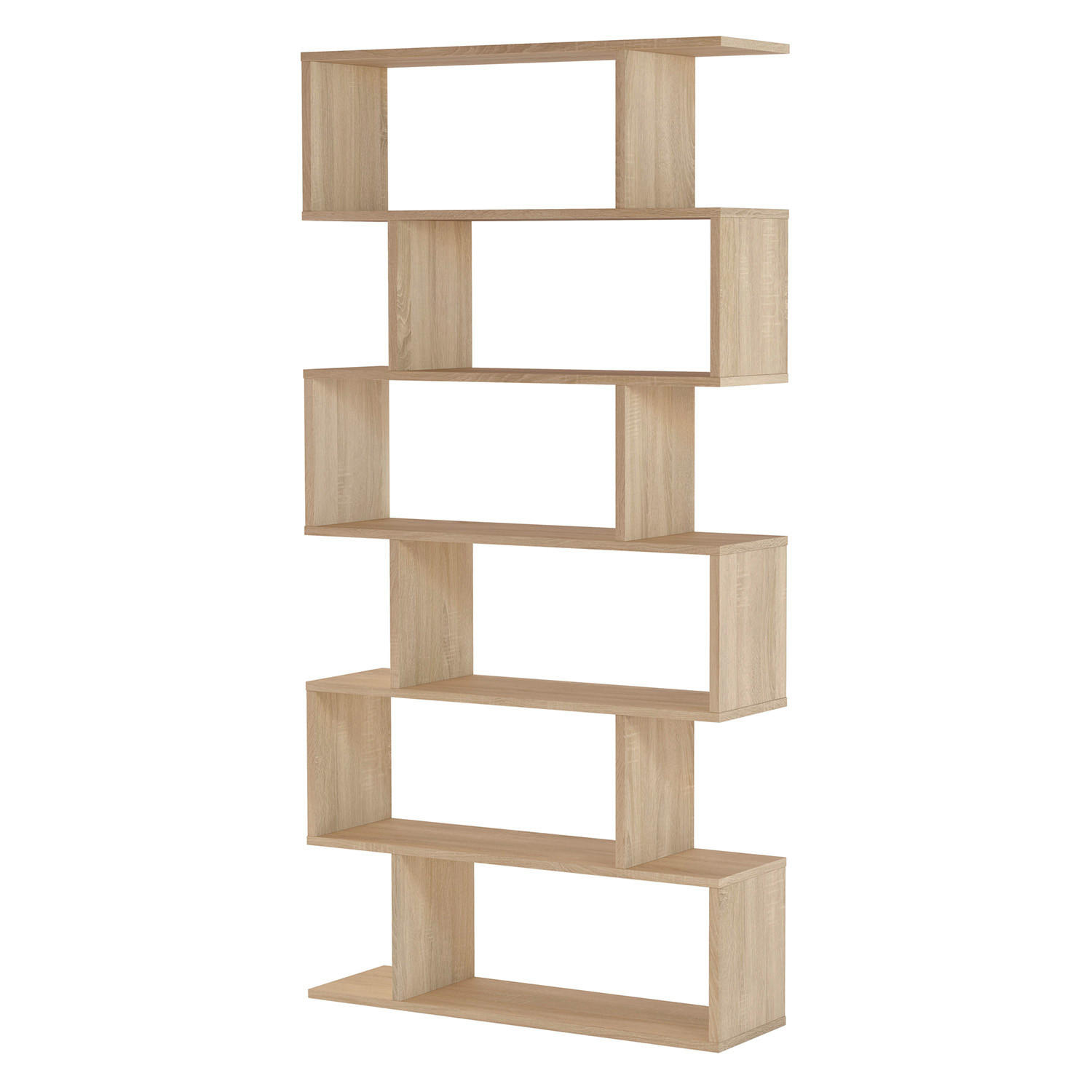 REGAL Bologna Eiche 12 Fächer - Honigeiche, Holzwerkstoff (80/192/25cm) - VS Venta-stock