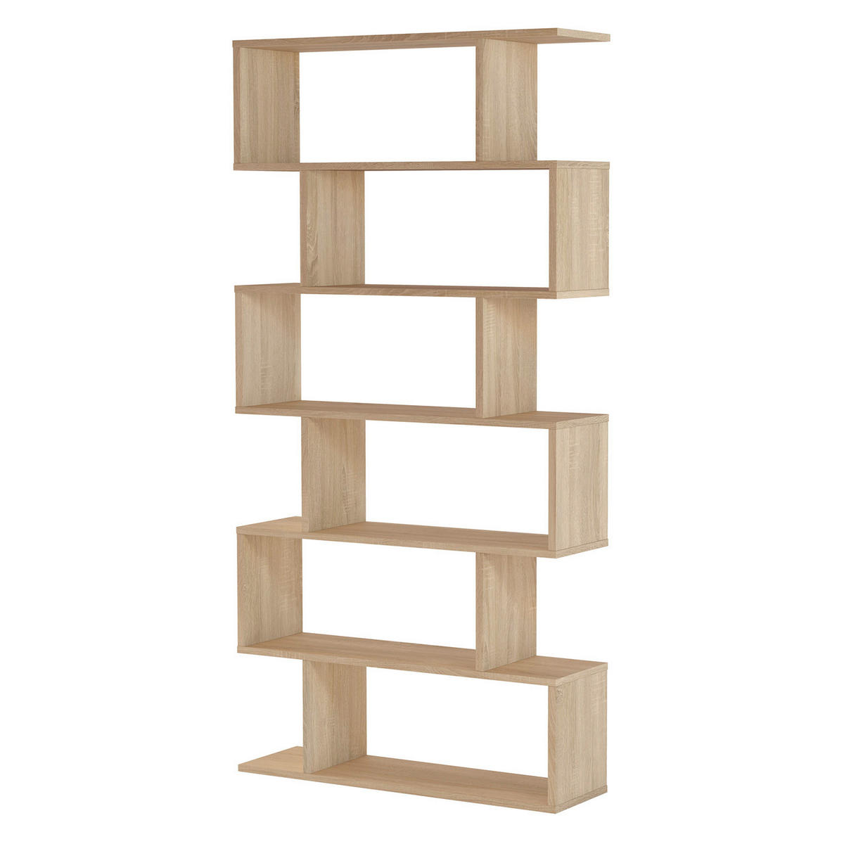 REGAL Bologna Eiche 12 Fächer - Honigeiche, Holzwerkstoff (80/192/25cm) - VS Venta-stock
