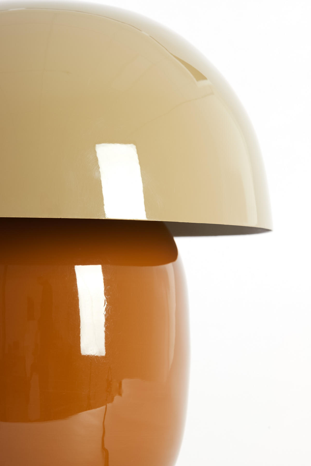 TISCHLAMPE Mimosa Braun 30/30/34 cm - Braun, Metall (30/30/34cm) - Light & Living