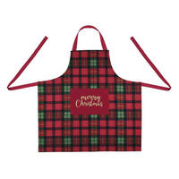 WEIHNACHTSSCHÜRZE mit Tasche 80/80 cm - Multicolor, Naturmaterialien (80/80cm)