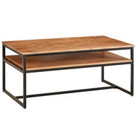 COUCHTISCH rechteckig ALBER Akazie - Akaziefarben, Holz (100/60/45cm) - tinkaro