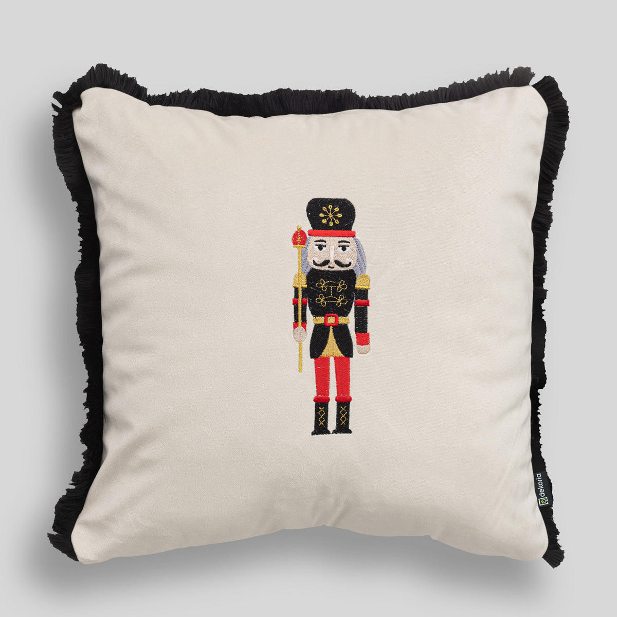 KISSENHÜLLE Toy Soldier Cheer 43x43 cm - Beige, Textil (43/1cm) - Dekoria