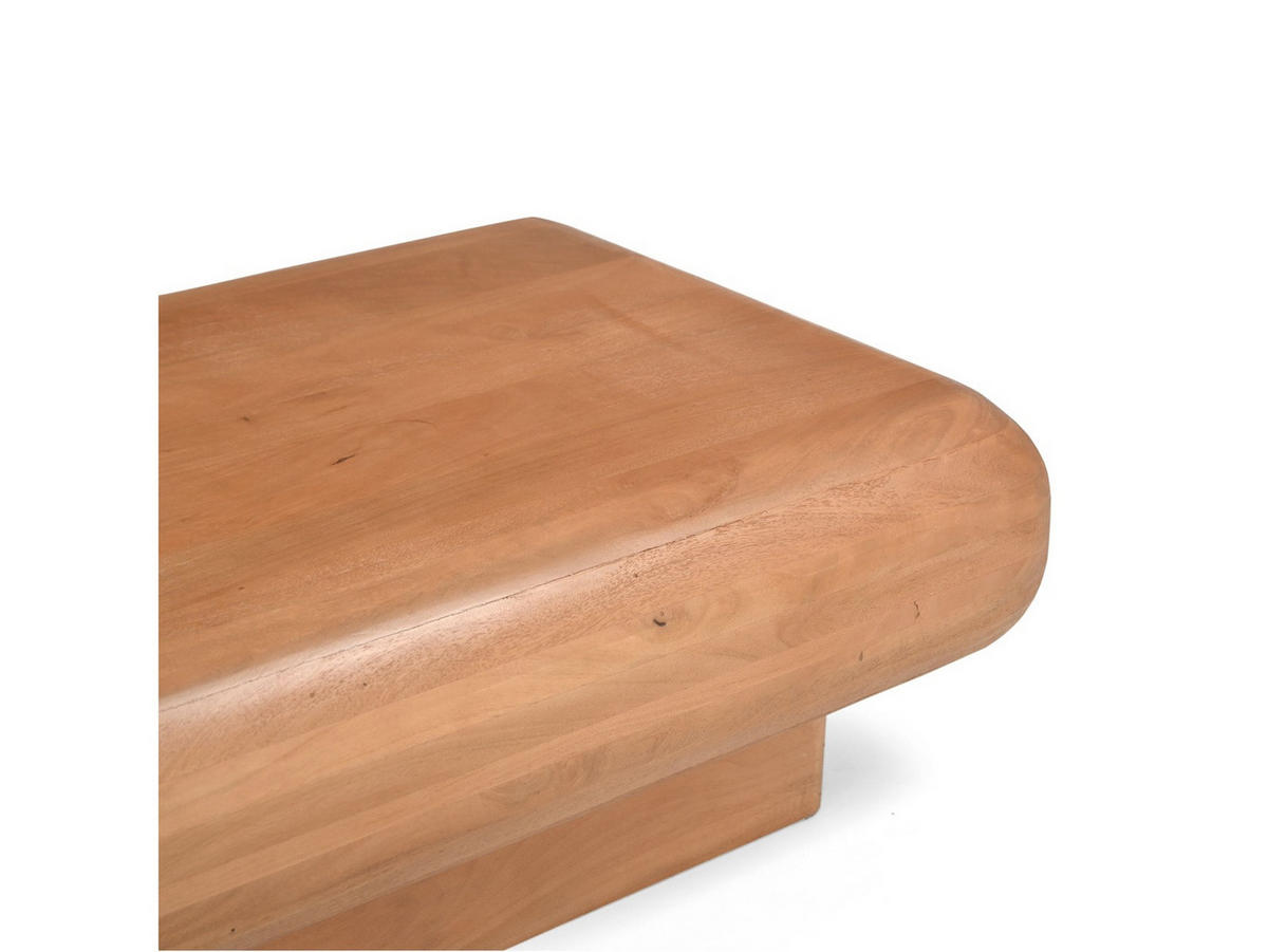 COUCHTISCH Fedde Mangoholz 120 cm / 66 cm Natur - Naturfarben, Holz (66/120/33cm)