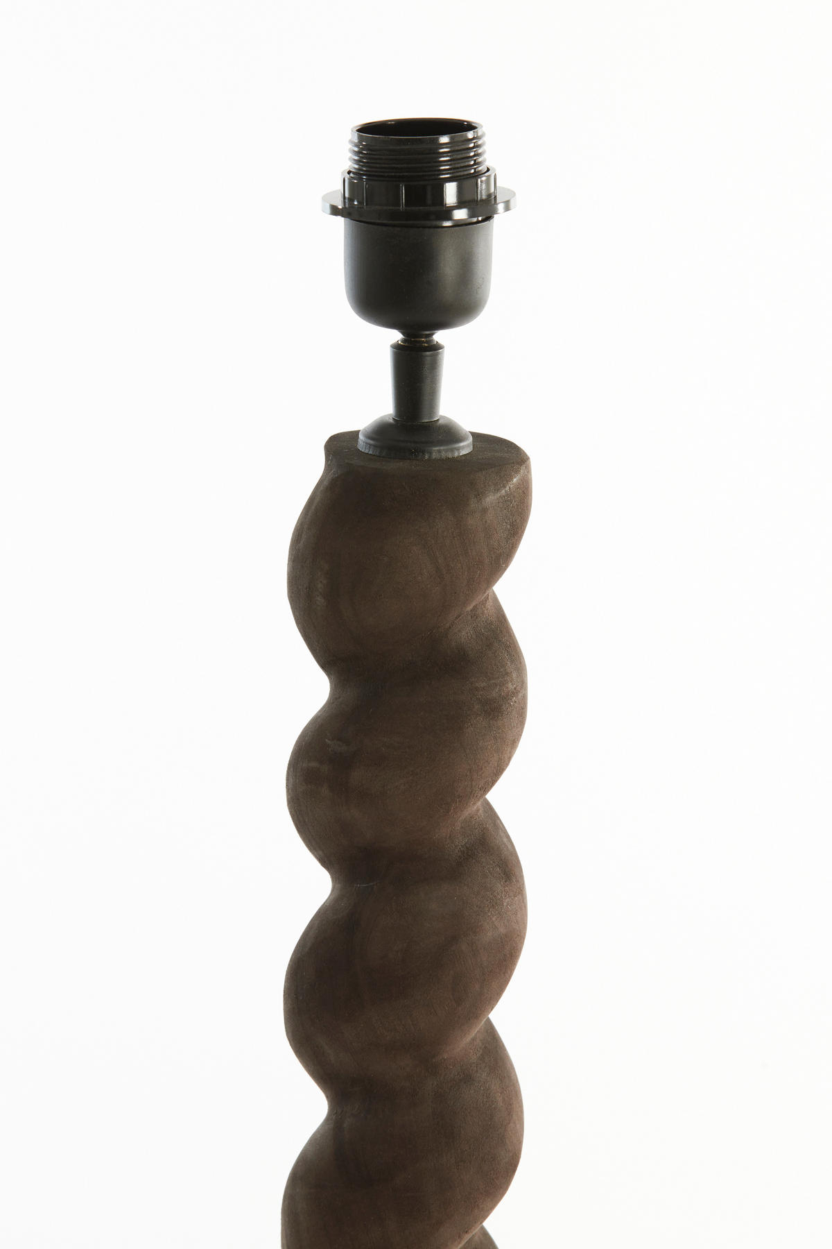 STEHLEUCHTE Nanno Grau Ø30/138 cm - Grau, Holz (30/30/138cm) - Light & Living
