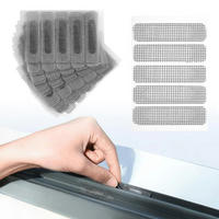 FLIEGENGITTER Reparatur Set 125 Stück - Grau, Glas (1/1/1cm)