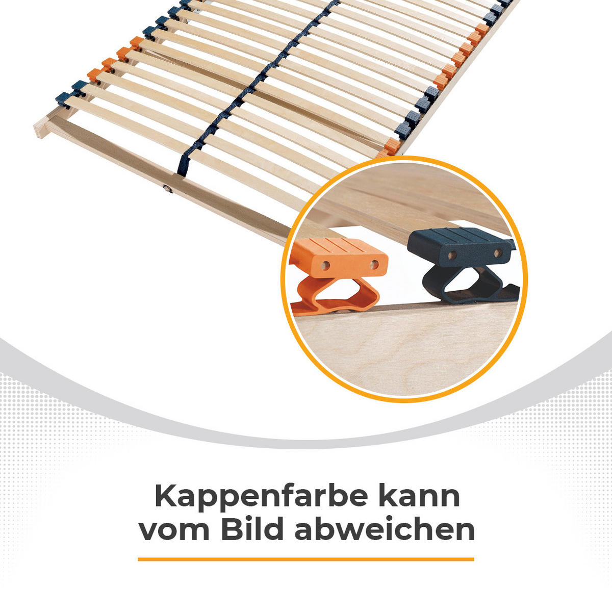 LATTENROST 90x200 cm – 7 Zonen aus Buchenholz - Buchefarben/Braun, Holz (90/200cm) - Sleepneo