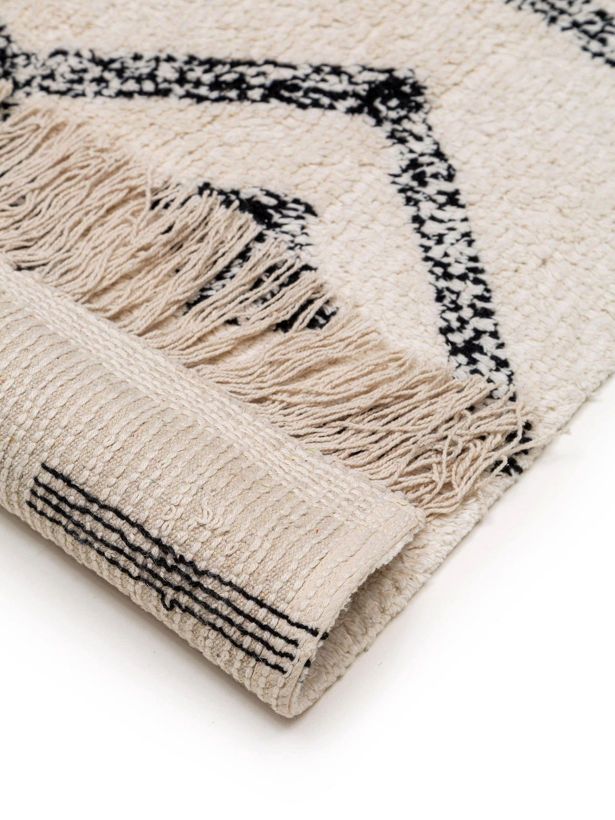 BAUMWOLLTEPPICH waschbar Naomi Cream 200x300 cm - Creme, Textil (200/300cm) - benuta Nest