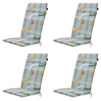 GARTENSTUHLKISSEN Tess 120/50 cm 4er-Set - Orange, Textil (50/8/120cm) - Madison