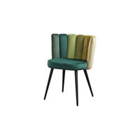 STUHL JADA Grün Velvet - Grün, Textil (59/86/55cm) - KAWOLA