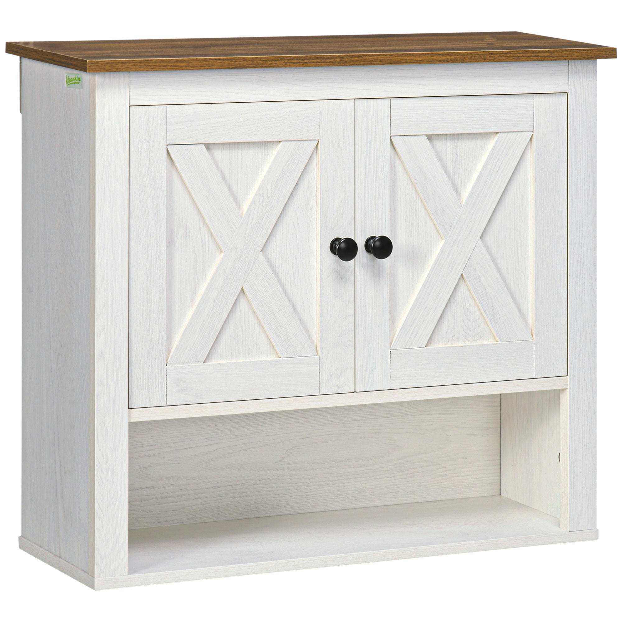 HÄNGESCHRANK Weiß 1 Stück - Weiß, Kunststoff (60/52.5/19.5cm) - GiPP