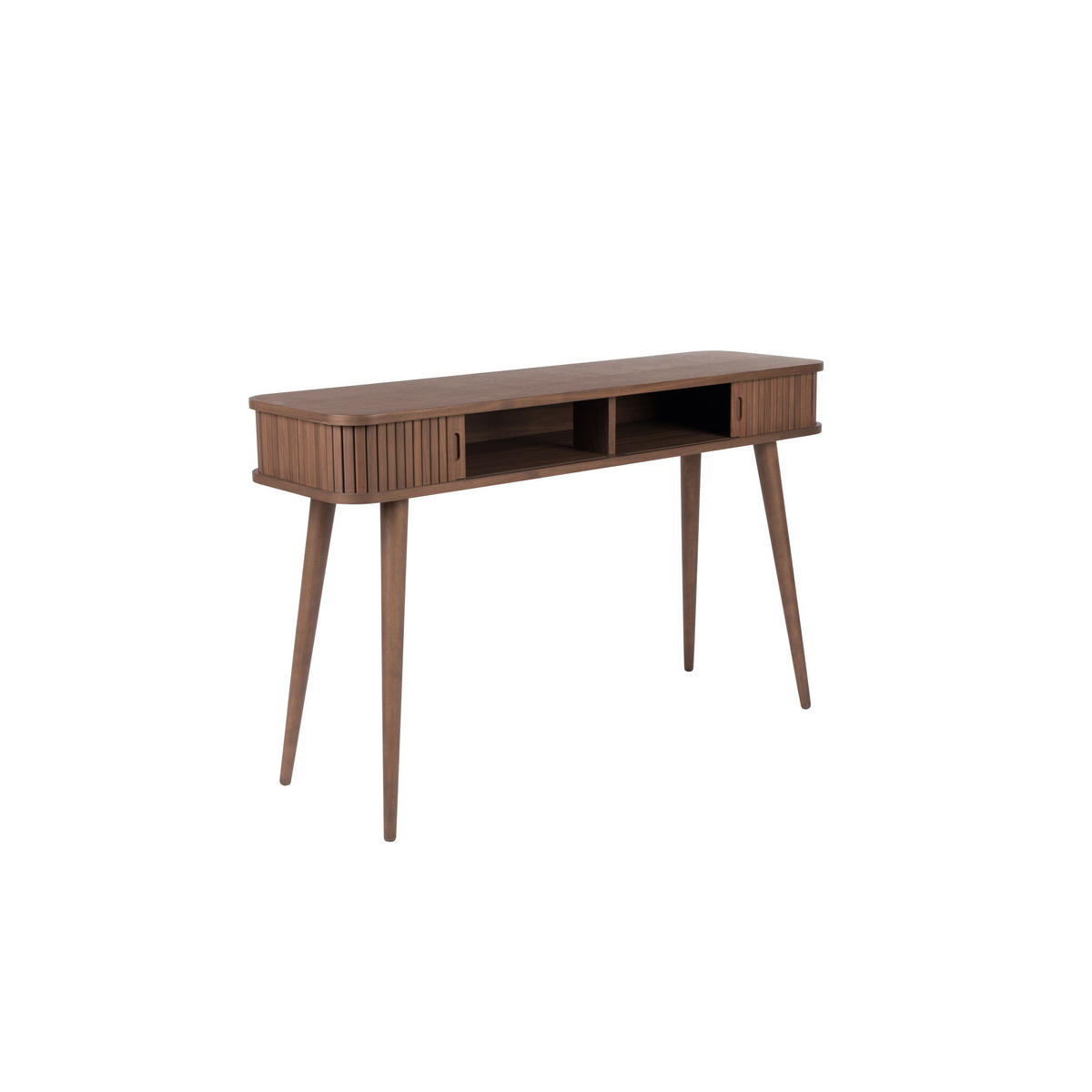 KONSOLENTISCH Barbier Holz Walnuss - Braun, Holz (35/120/74cm) - Zuiver