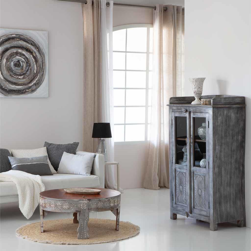 COUCHTISCH aus Holz 80x80x41 cm - Weiß, Holz (80/80/41cm) - Wanderlust