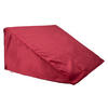 KEILKISSENHÜLLE Samt&Sonders karmin-rot 62/49/30 cm - Rot, Textil (49/62cm) - beties Heimtextil