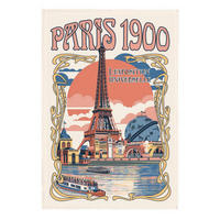 GESCHIRRTUCH Paris Expo universelle ekrü 48 x 72 cm - Weiß, Textil (48/72cm) - Winkler