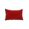 SPITZKISSEN RECHTECKIG SEPHI Cord - Rot, Textil (60/60cm) - KAWOLA