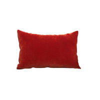SPITZKISSEN RECHTECKIG SEPHI Cord - Rot, Textil (60/60cm) - KAWOLA