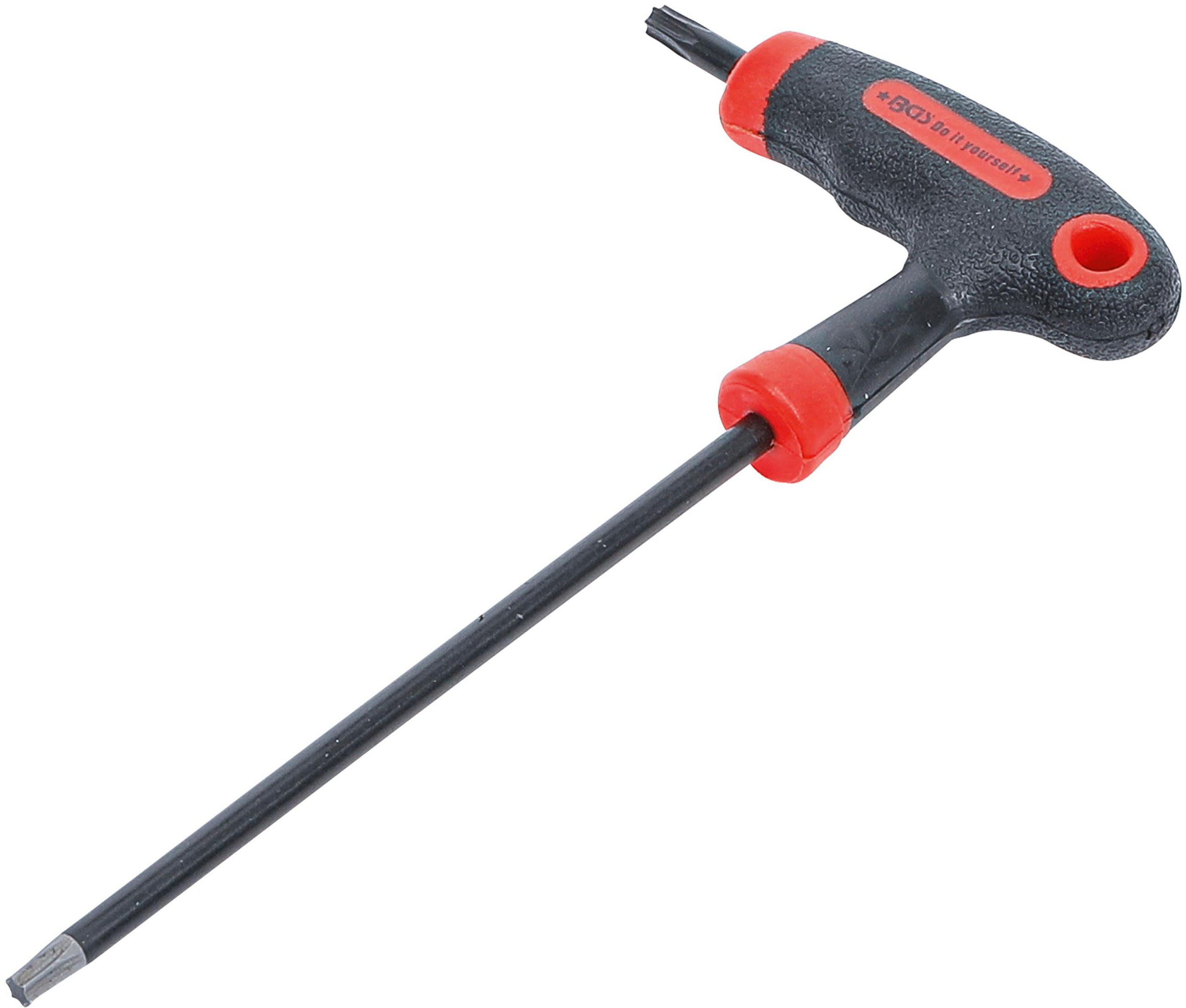 SCHRAUBENDREHER MIT T-GRIFF UND SEITLICHER KLINGE | T-PROFIL (FÜR - Multicolor, Kunststoff/Metall (1/1cm) - BGS technic