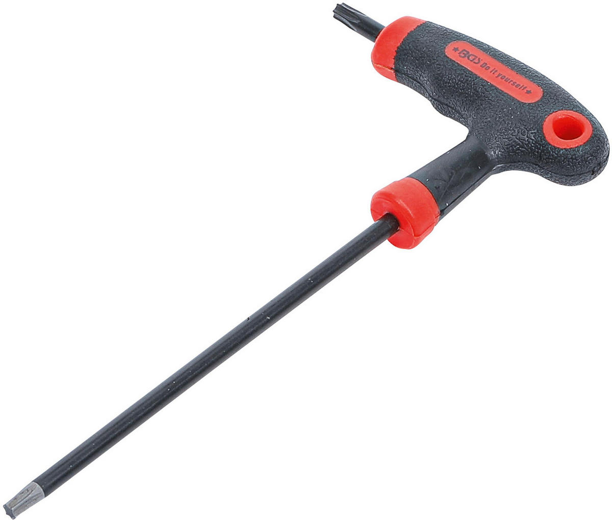 SCHRAUBENDREHER MIT T-GRIFF UND SEITLICHER KLINGE | T-PROFIL (FÜR - Multicolor, Kunststoff/Metall (1/1cm) - BGS technic