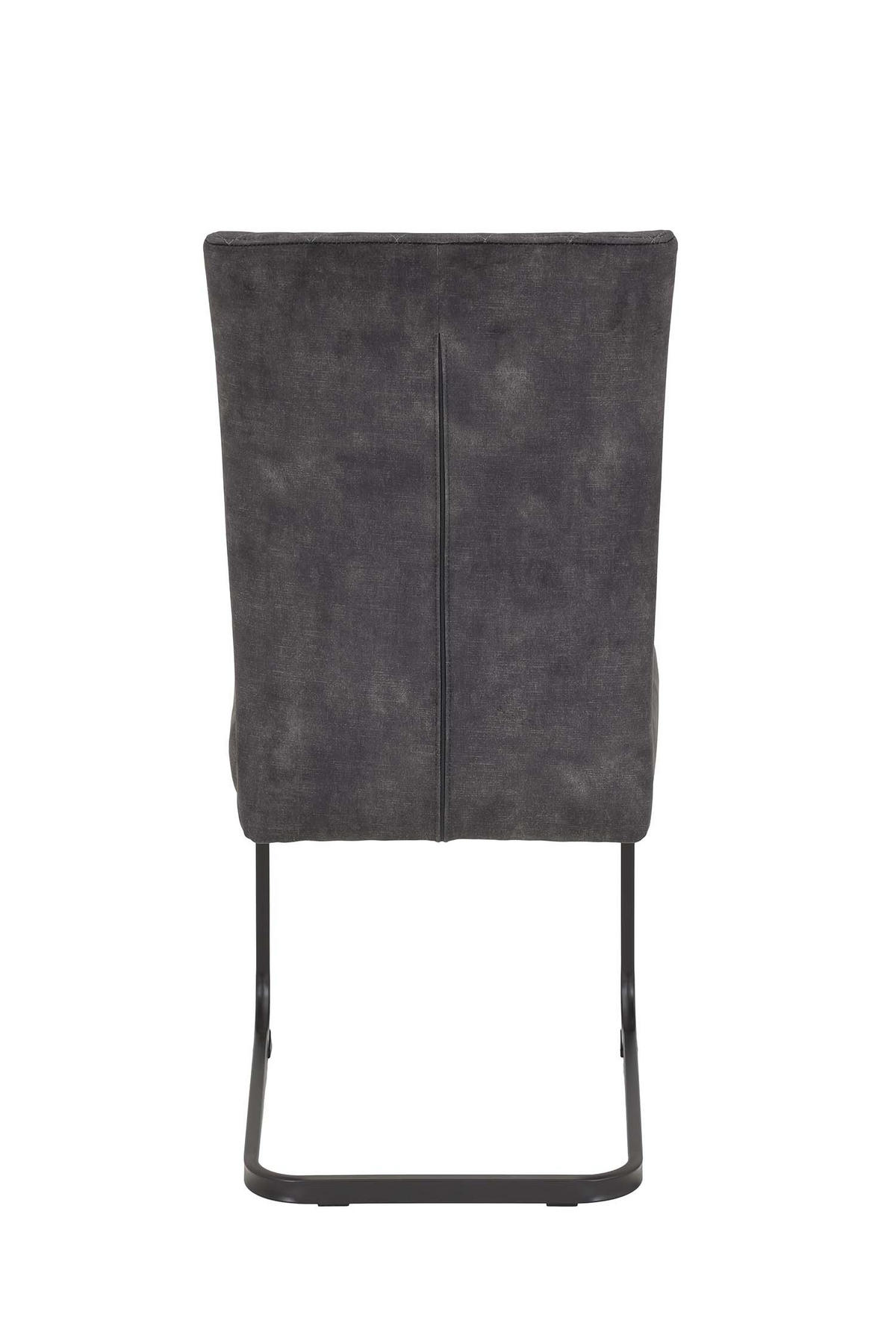 SCHWINGSTUHL 4 Stück Rachel - Vintage Anthrazit - Anthrazit/Grau, Textil/Metall (46/96/60cm) - Hela Vertriebs GmbH