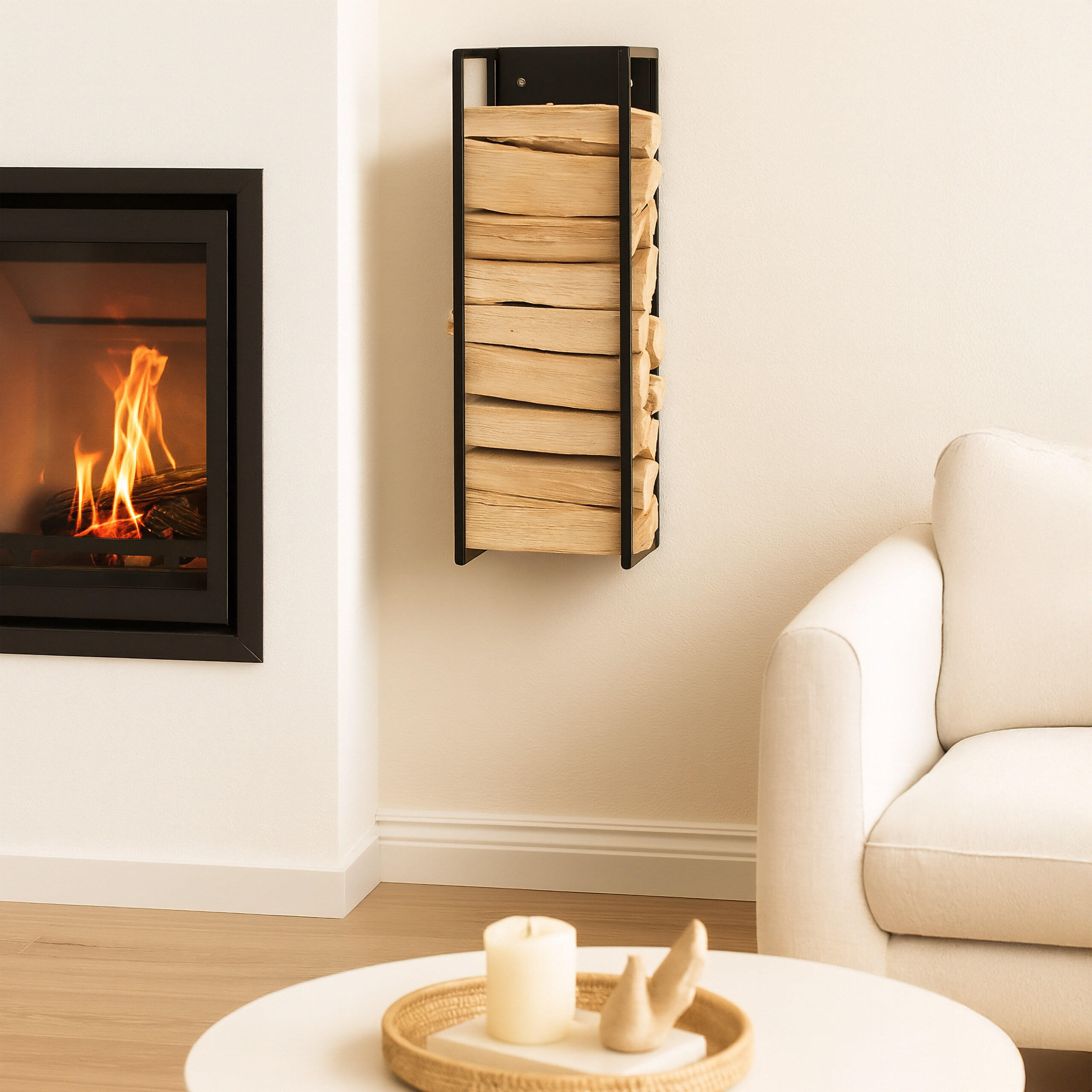 Schwarz, Metall (25/100/25cm) - Relaxdays