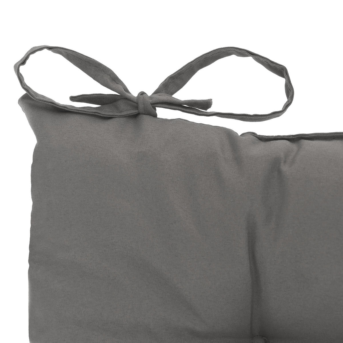 4XSTUHLKISSEN - Grau, Kunststoff/Textil (38/5/38cm) - Relaxdays