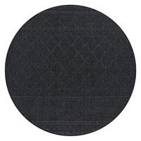 OUTDOORTEPPICH 200/200 cm Vermont 191 - Anthrazit, Textil (200/200cm) - Paco Home