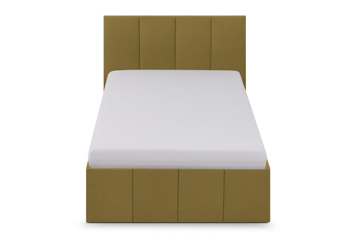 POLSTERBETT Dalas Avocado 120 x 200 x 40 cm Bettkasten Mit hochwertiger Matratze H2 (bis 100 kg) und Lattenrost - Grün, Holz (120/200cm) - Halmon Schlafkomfort Betten 
