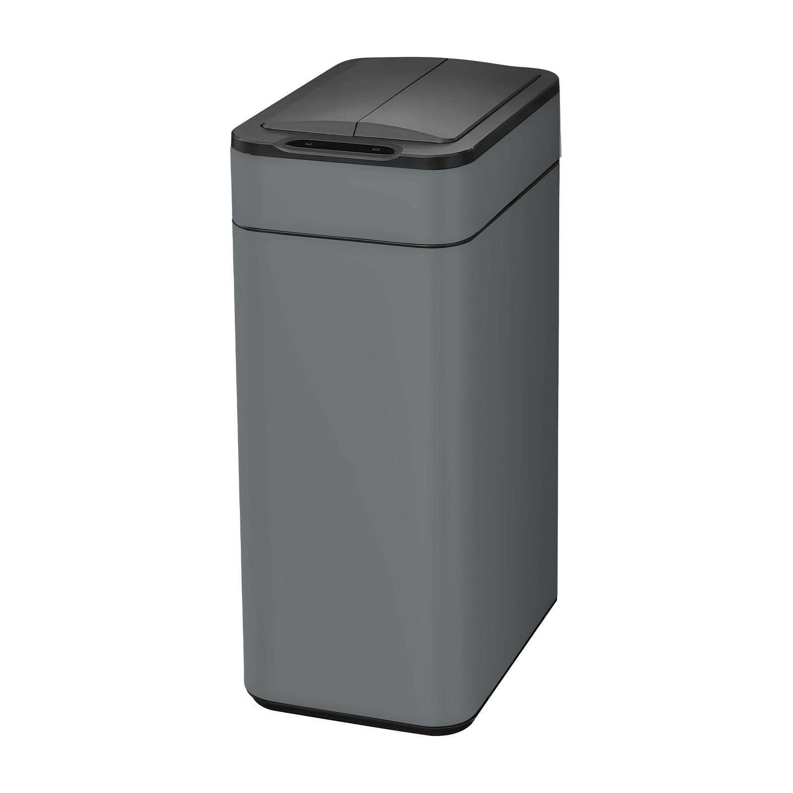 SENSORMÜLLEIMER SE60L Grau - Grau, Metall (28/67/41cm) - SVITA