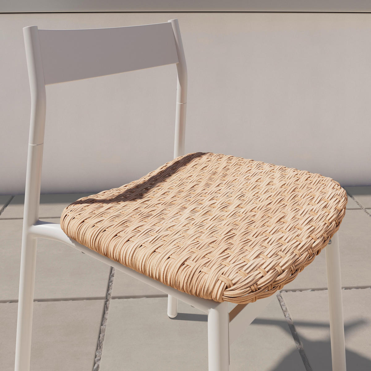 BALKONSET Moni Naturfarben/Beige, 5-teilig - Beige, Metall - Mömax