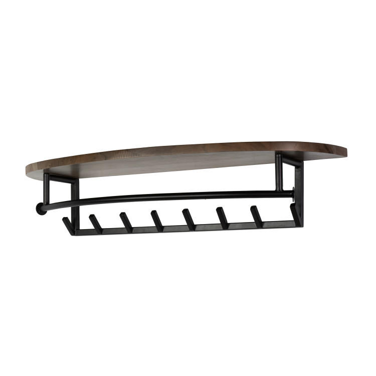 Hoyz Collection Wandgarderobe Braun 100x20x30 cm