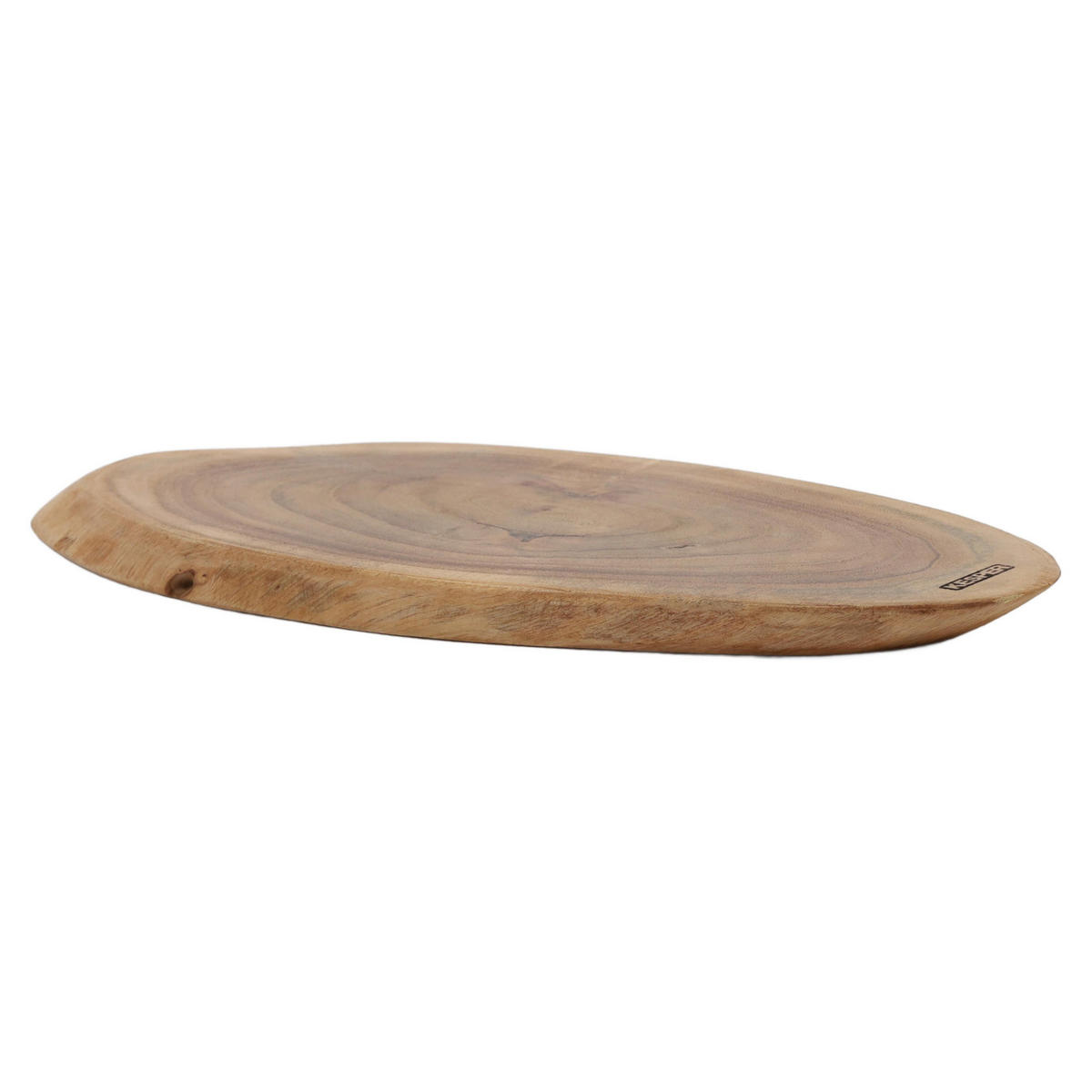 SCHNEIDEBRETT mit Griff 39/16,5/1,6 cm - Braun, Holz (16.5/39cm) - Kesper