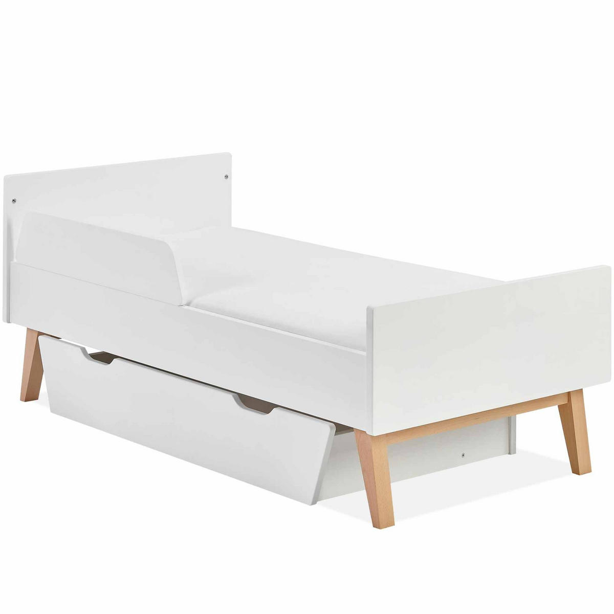 BETT-UMBAUSEITEN Dambi - Weiß, Holzwerkstoff (73/15/2cm) - KONSIMO®