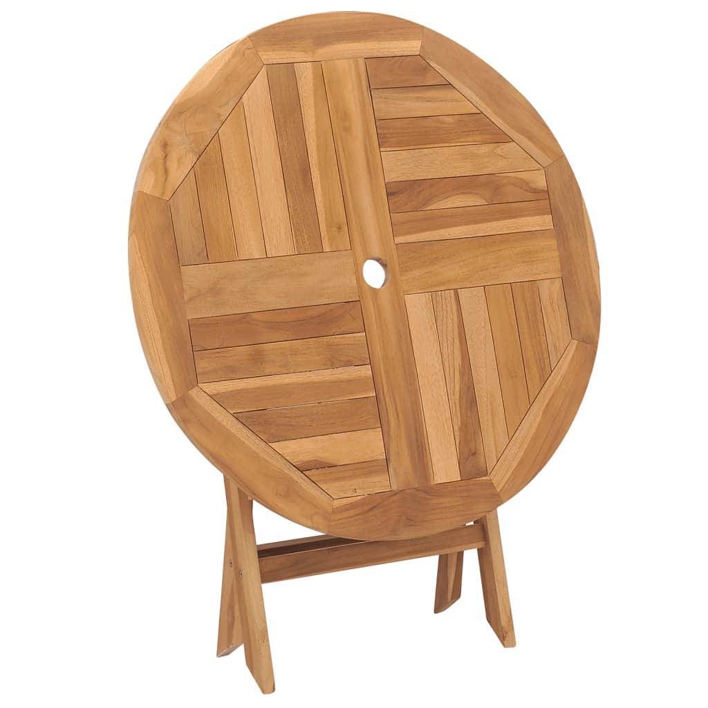 GARTENTISCH Tischold 85/76/85 cm - Hellbraun, Naturmaterialien (85/85/76cm) - ZMH