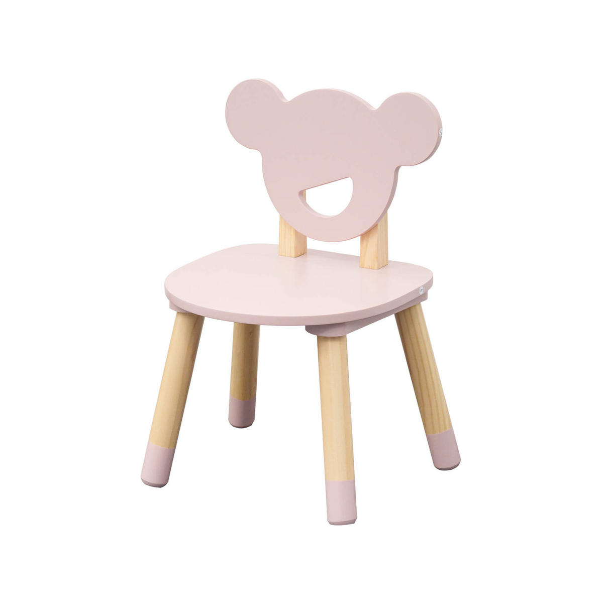 KINDERSITZGRUPPE Rosa 56/60/44 cm - Pink, Holzwerkstoff (60/44/56cm) - Mobili Rebecca