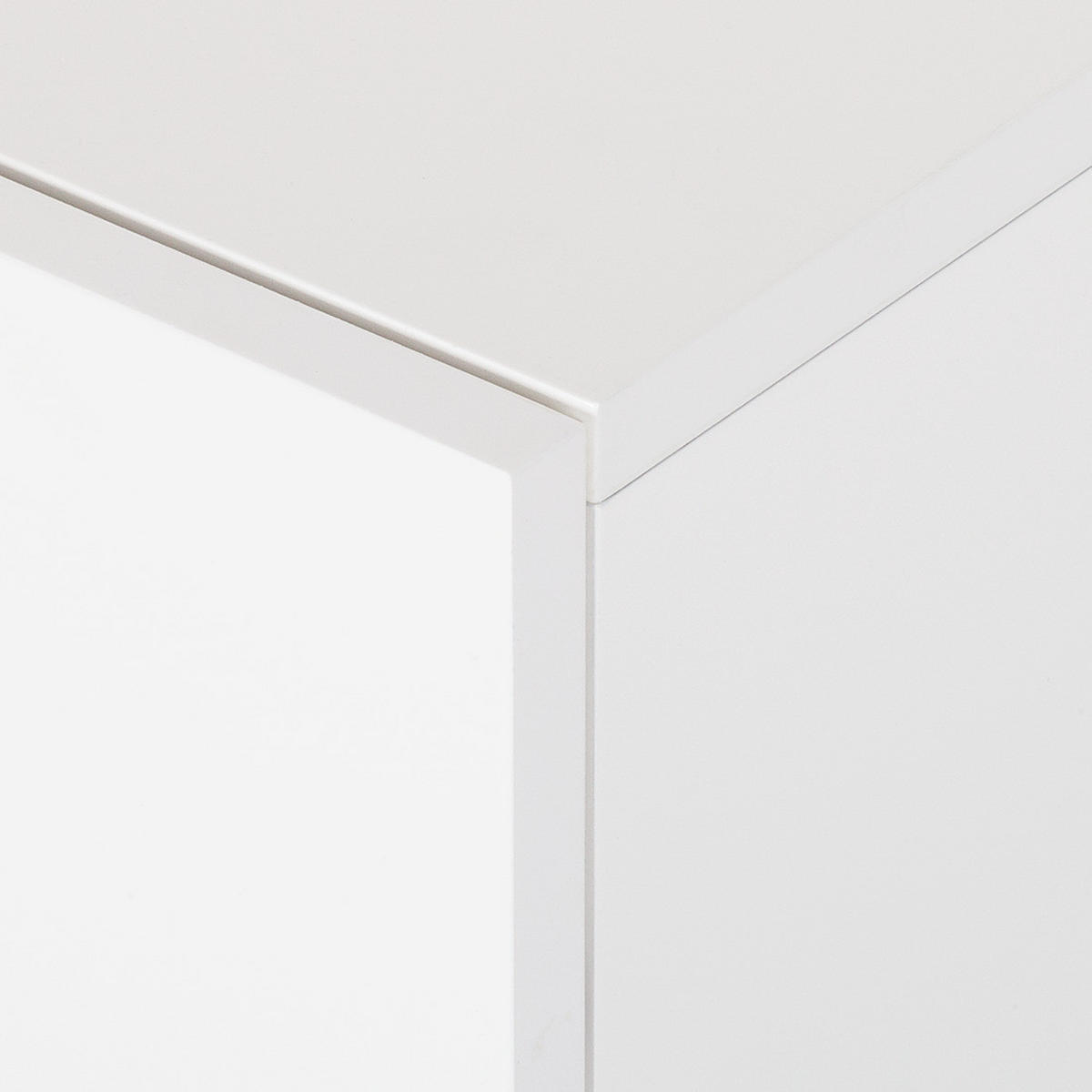 SIDEBOARD - Breite 150 cm - Eichefarben/Weiß, Holzwerkstoff (150/72/40cm) - home24