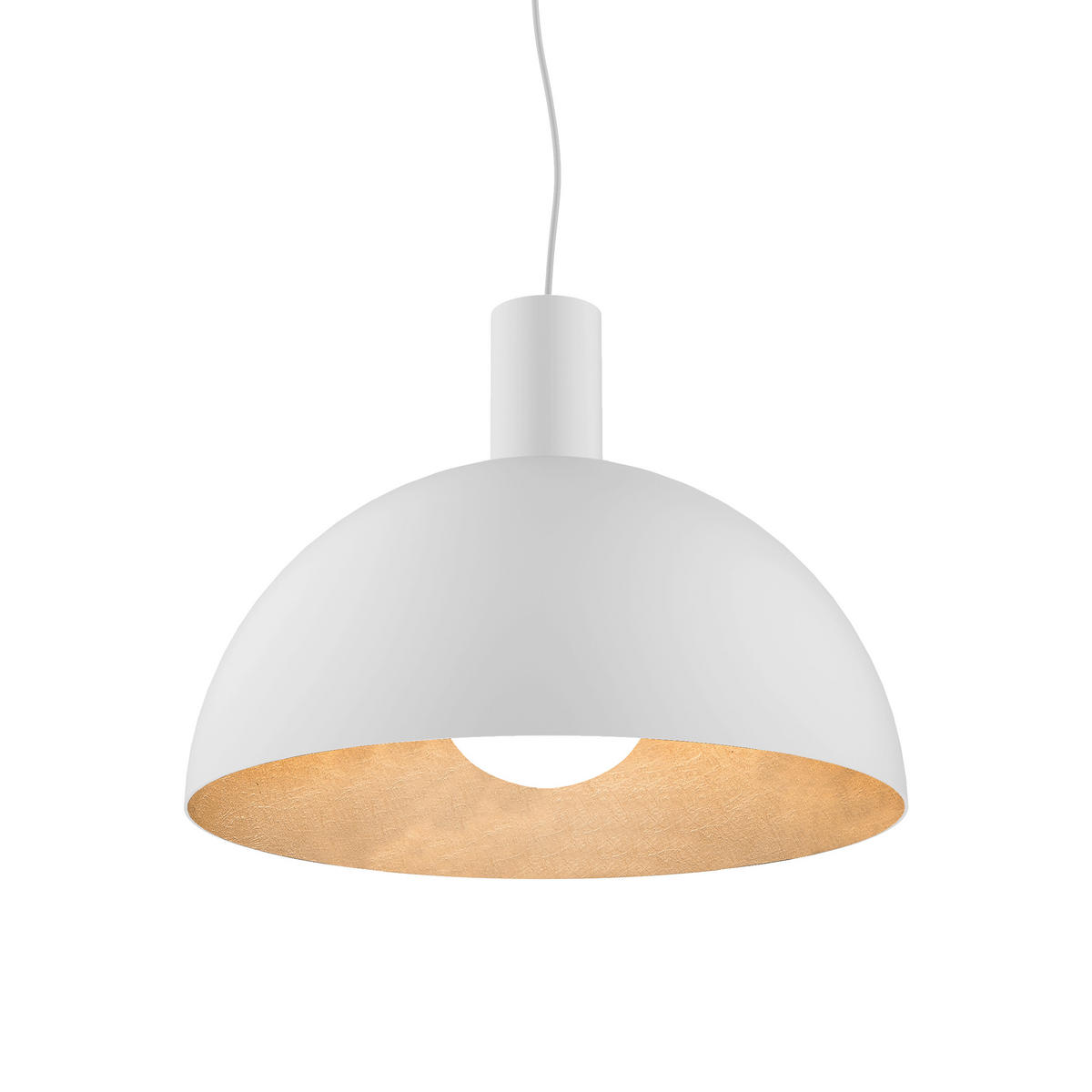 HÄNGELEUCHTE - Goldfarben, Metall (40/40/25cm) - Lumicom