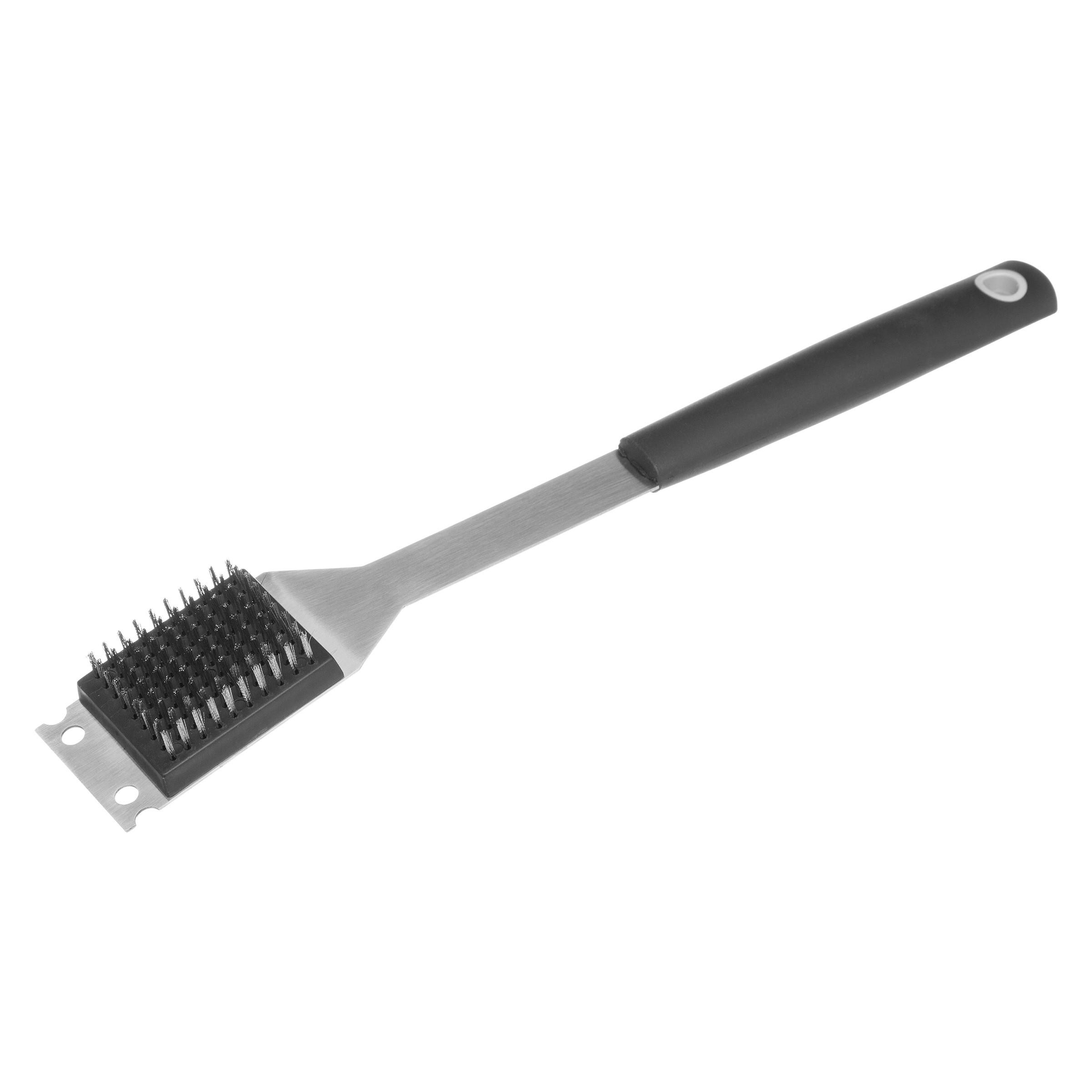 GRILLBESTECK Set 4-teilig - Schwarz, Metall (12.5cm)