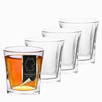 WHISKY GLAS Set (4-tlg.) - Transparent, Glas (0.3L) - Intirilife