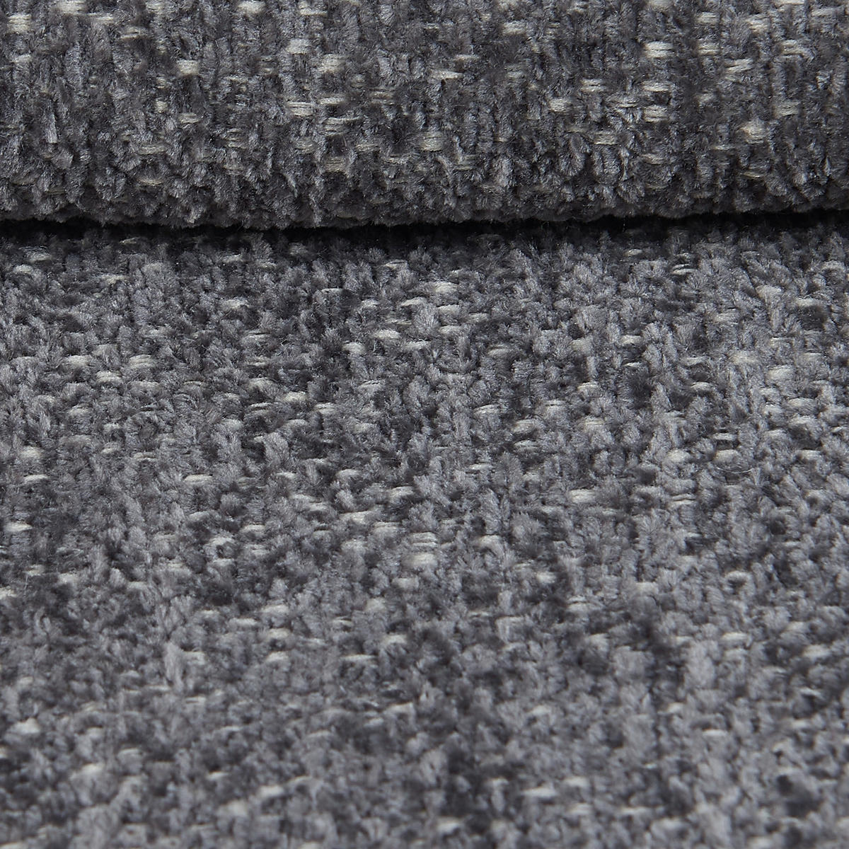 ESSZIMMERSTUHL Mika-Tara - Schwarz/Grau, Textil/Metall (60/88/68cm) - DUBI Möbel
