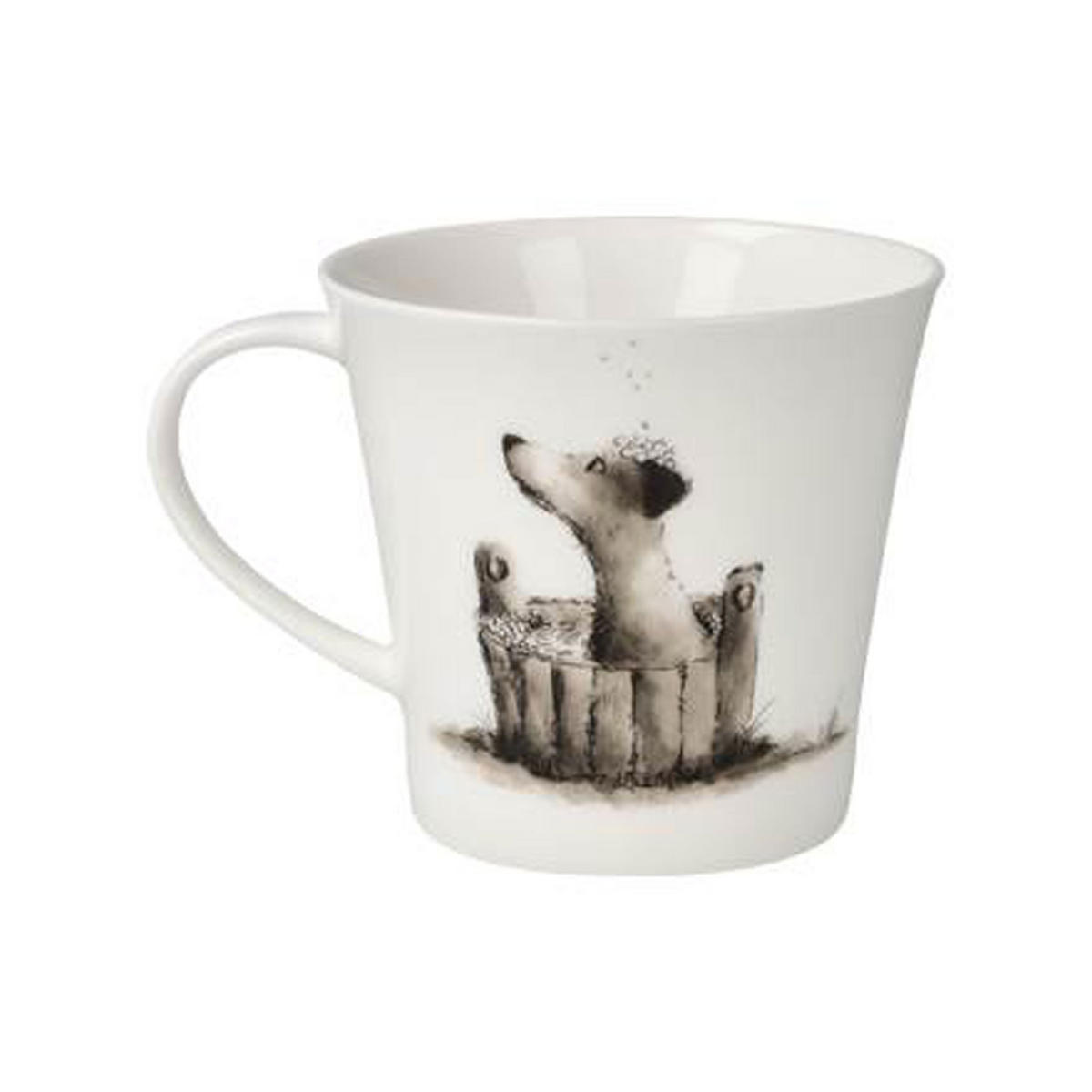 TEETASSE Peter Schnellhardt - Spielkameraden, Fine Bone China - Multicolor, Keramik (0.35L) - Goebel