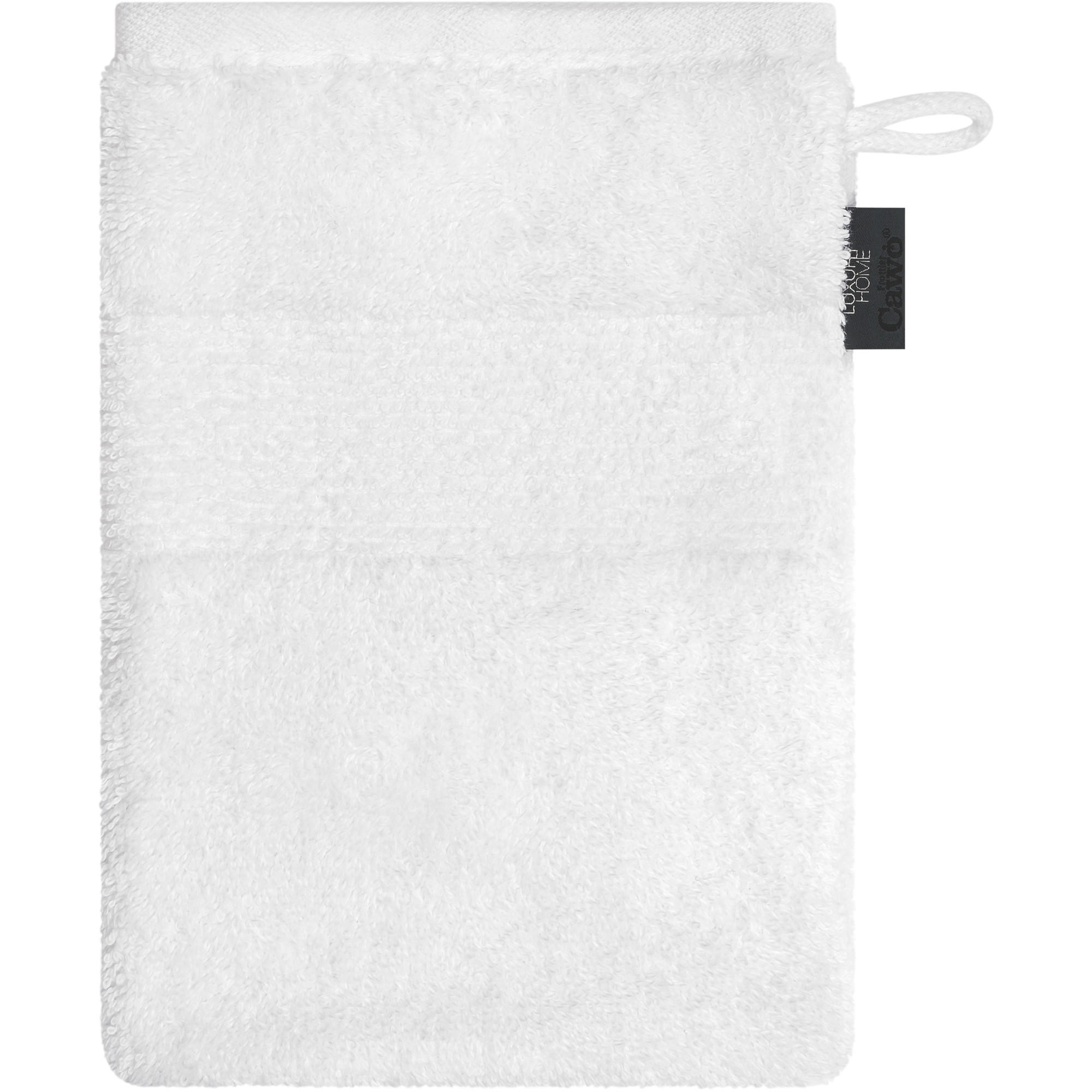 HANDTÜCHER THE LUXURY 5000 WEISS - 600 - Weiß, Textil (16/22cm) - Cawö